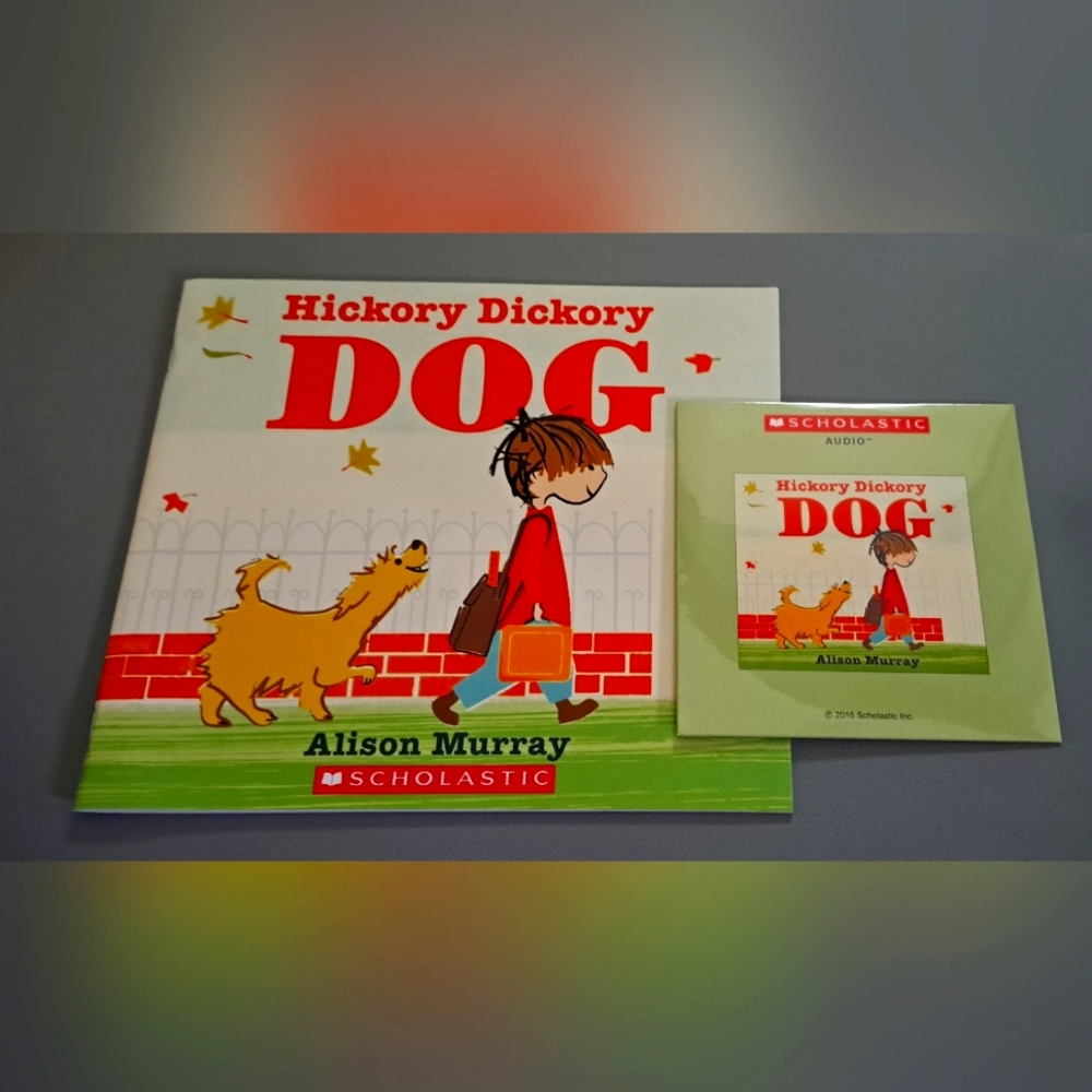 New Scholastic Hickory Dickory Dog Book and CD Set